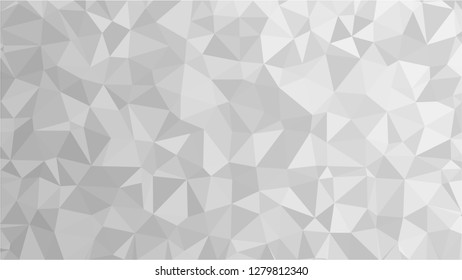 White Polygonal Mosaic Background, Low Poly Style, Vector illustration, Business Design Templates