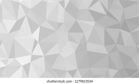 White Polygonal Mosaic Background, Low Poly Style, Vector illustration, Business Design Templates