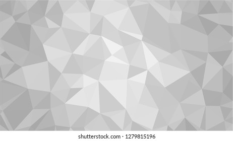 White Polygonal Mosaic Background, Low Poly Style, Vector illustration, Business Design Templates