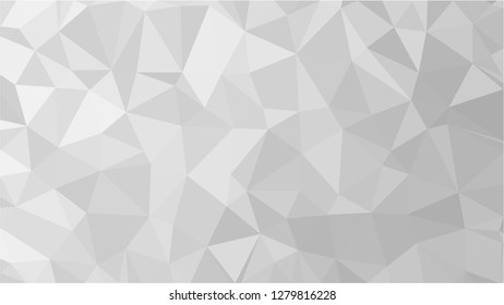 White Polygonal Mosaic Background, Low Poly Style, Vector illustration, Business Design Templates