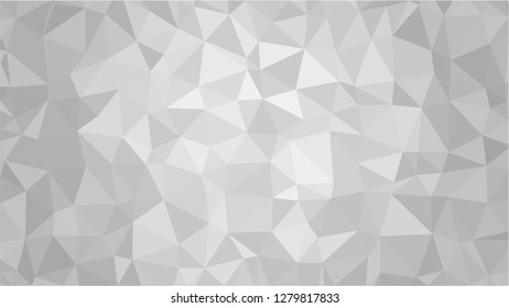 White Polygonal Mosaic Background, Low Poly Style, Vector illustration, Business Design Templates