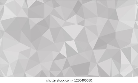 White Polygonal Mosaic Background, Low Poly Style, Vector illustration, Business Design Templates