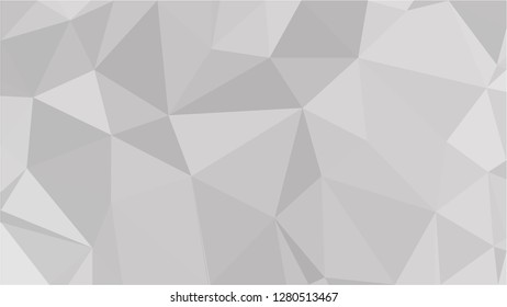 White Polygonal Mosaic Background, Low Poly Style, Vector illustration, Business Design Templates