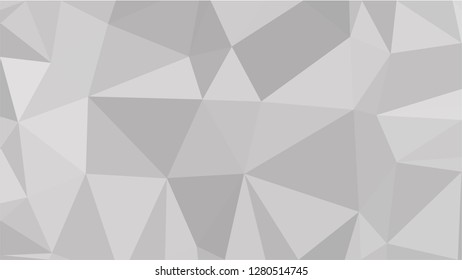 White Polygonal Mosaic Background, Low Poly Style, Vector illustration, Business Design Templates