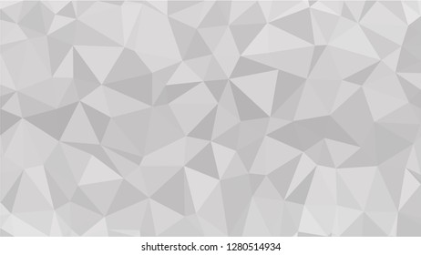 White Polygonal Mosaic Background, Low Poly Style, Vector illustration, Business Design Templates