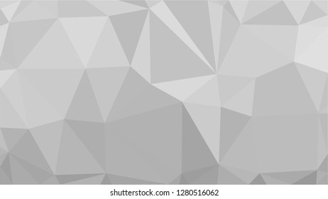 White Polygonal Mosaic Background, Low Poly Style, Vector illustration, Business Design Templates