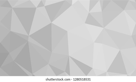 White Polygonal Mosaic Background, Low Poly Style, Vector illustration, Business Design Templates