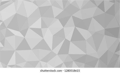 White Polygonal Mosaic Background, Low Poly Style, Vector illustration, Business Design Templates