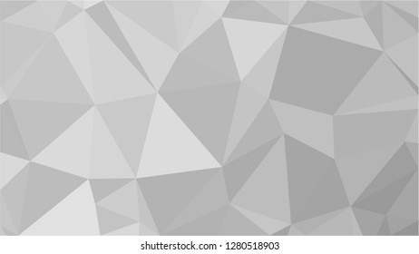 White Polygonal Mosaic Background, Low Poly Style, Vector illustration, Business Design Templates