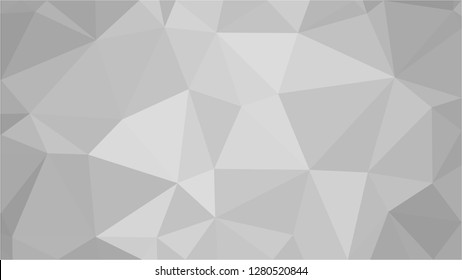 White Polygonal Mosaic Background, Low Poly Style, Vector illustration, Business Design Templates