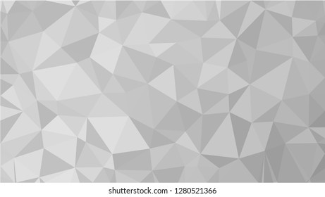 White Polygonal Mosaic Background, Low Poly Style, Vector illustration, Business Design Templates