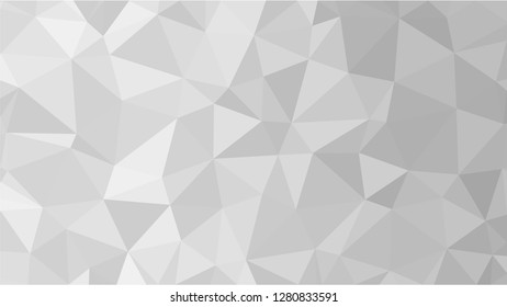 White Polygonal Mosaic Background, Low Poly Style, Vector illustration, Business Design Templates