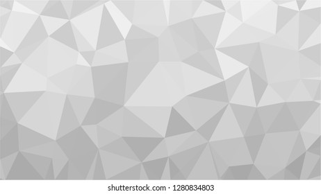 White Polygonal Mosaic Background, Low Poly Style, Vector illustration, Business Design Templates