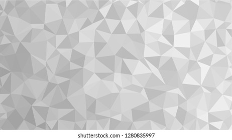 White Polygonal Mosaic Background, Low Poly Style, Vector illustration, Business Design Templates