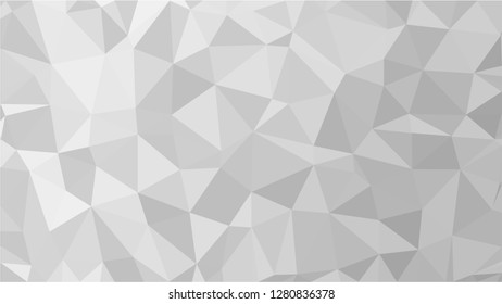 White Polygonal Mosaic Background, Low Poly Style, Vector illustration, Business Design Templates