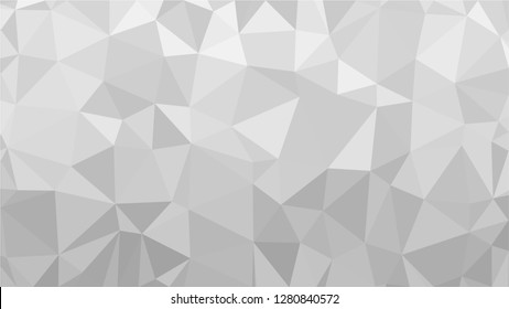 White Polygonal Mosaic Background, Low Poly Style, Vector illustration, Business Design Templates