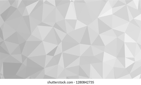 White Polygonal Mosaic Background, Low Poly Style, Vector illustration, Business Design Templates