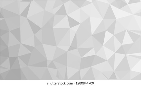 White Polygonal Mosaic Background, Low Poly Style, Vector illustration, Business Design Templates