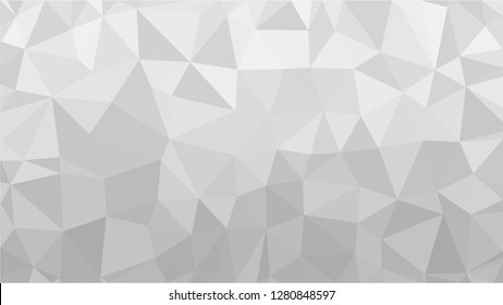 White Polygonal Mosaic Background, Low Poly Style, Vector illustration, Business Design Templates