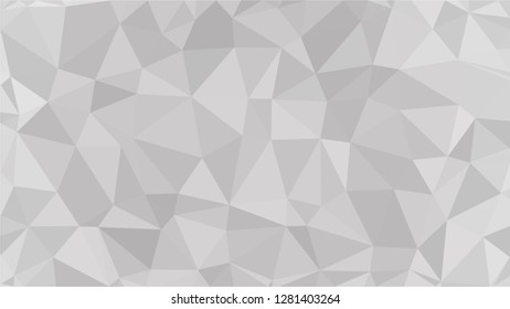 White Polygonal Mosaic Background, Low Poly Style, Vector illustration, Business Design Templates