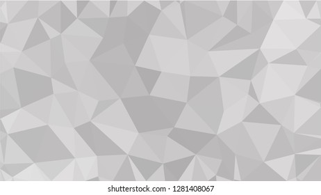 White Polygonal Mosaic Background, Low Poly Style, Vector illustration, Business Design Templates