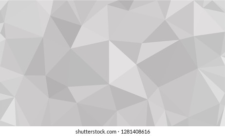 White Polygonal Mosaic Background, Low Poly Style, Vector illustration, Business Design Templates