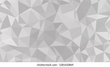 White Polygonal Mosaic Background, Low Poly Style, Vector illustration, Business Design Templates