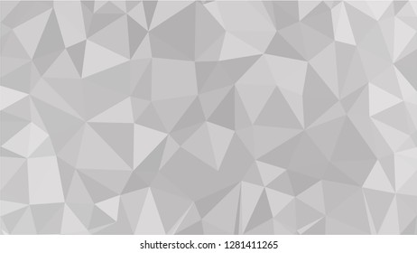 White Polygonal Mosaic Background, Low Poly Style, Vector illustration, Business Design Templates