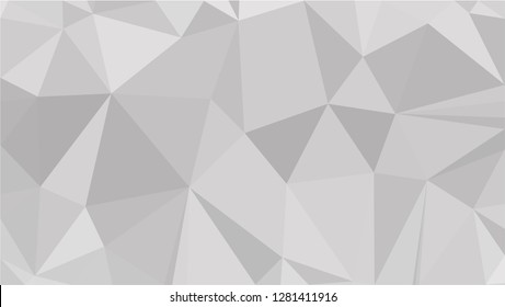 White Polygonal Mosaic Background, Low Poly Style, Vector illustration, Business Design Templates
