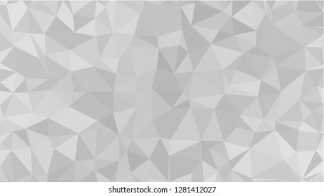White Polygonal Mosaic Background, Low Poly Style, Vector illustration, Business Design Templates
