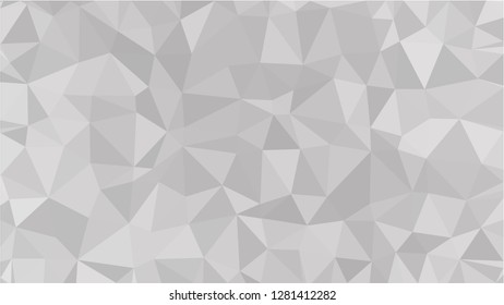 White Polygonal Mosaic Background, Low Poly Style, Vector illustration, Business Design Templates