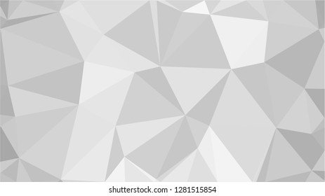 White Polygonal Mosaic Background, Low Poly Style, Vector illustration, Business Design Templates