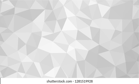 White Polygonal Mosaic Background, Low Poly Style, Vector illustration, Business Design Templates