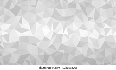 White Polygonal Mosaic Background, Low Poly Style, Vector illustration, Business Design Templates