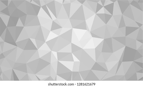 White Polygonal Mosaic Background, Low Poly Style, Vector illustration, Business Design Templates