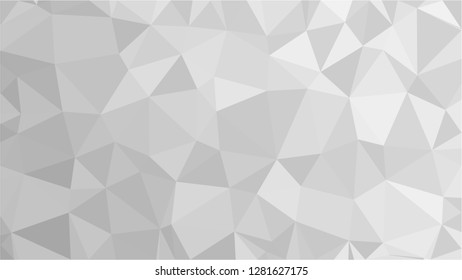 White Polygonal Mosaic Background, Low Poly Style, Vector illustration, Business Design Templates