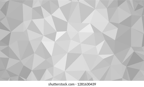 White Polygonal Mosaic Background, Low Poly Style, Vector illustration, Business Design Templates