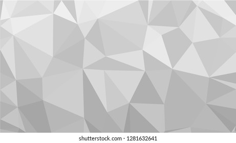 White Polygonal Mosaic Background, Low Poly Style, Vector illustration, Business Design Templates