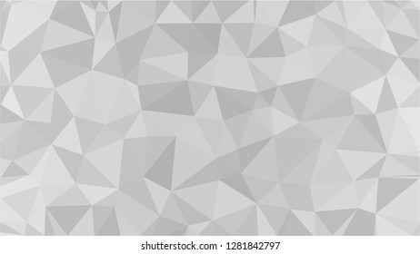 White Polygonal Mosaic Background, Low Poly Style, Vector illustration, Business Design Templates