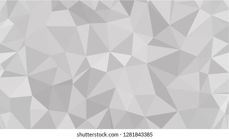 White Polygonal Mosaic Background, Low Poly Style, Vector illustration, Business Design Templates