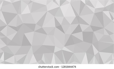 White Polygonal Mosaic Background, Low Poly Style, Vector illustration, Business Design Templates