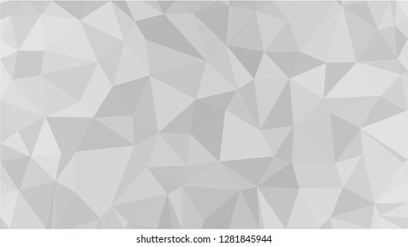 White Polygonal Mosaic Background, Low Poly Style, Vector illustration, Business Design Templates