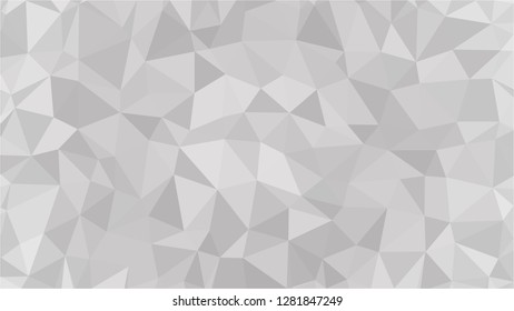 White Polygonal Mosaic Background, Low Poly Style, Vector illustration, Business Design Templates