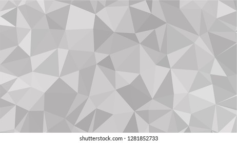 White Polygonal Mosaic Background, Low Poly Style, Vector illustration, Business Design Templates
