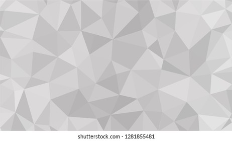 White Polygonal Mosaic Background, Low Poly Style, Vector illustration, Business Design Templates