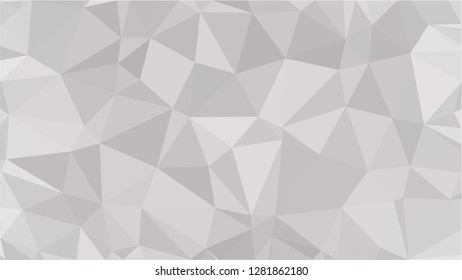 White Polygonal Mosaic Background, Low Poly Style, Vector illustration, Business Design Templates