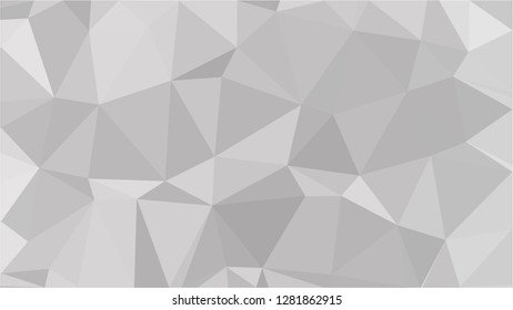 White Polygonal Mosaic Background, Low Poly Style, Vector illustration, Business Design Templates