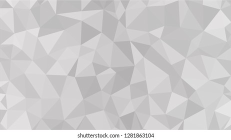 White Polygonal Mosaic Background, Low Poly Style, Vector illustration, Business Design Templates