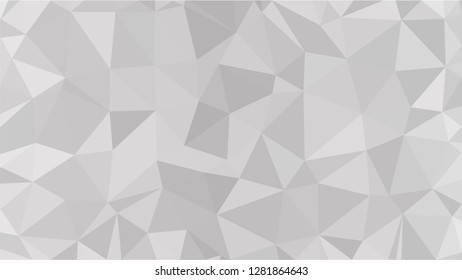 White Polygonal Mosaic Background, Low Poly Style, Vector illustration, Business Design Templates