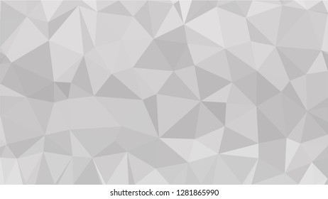 White Polygonal Mosaic Background, Low Poly Style, Vector illustration, Business Design Templates